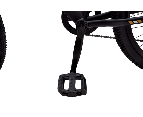 Велосипед Delta Flex 26 (чёрный/золотой), Цвет: жёлтый, Размер рамы: 14", изображение 13