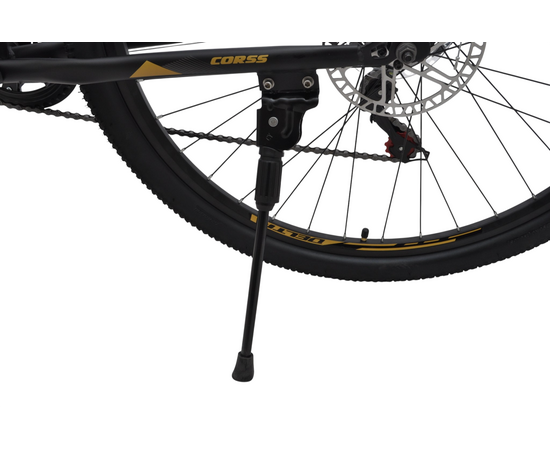 Велосипед Delta Corss 29 (чёрный/золотой), Цвет: черный, Размер рамы: 17", изображение 14