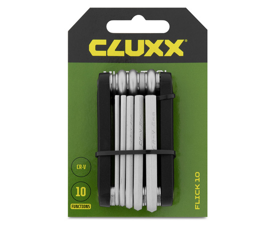 Мультитул велосипедный CLUXX Flick 10 (Black/Gray), изображение 5
