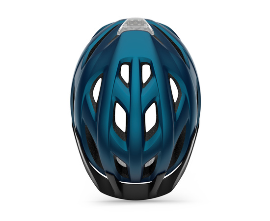 Велошлем Met Crossover 2024 (Metallic Blue), изображение 4