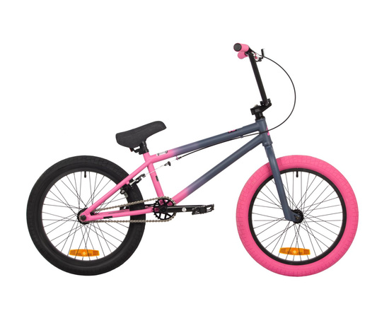 Велосипед Novatrack 20" BMX JUPITER (тёмно серо-розовый), изображение 7