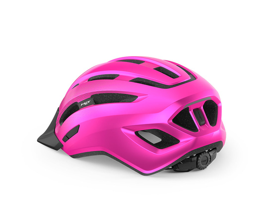 Велошлем Met Downtown (Pink), Цвет: розовый, Размер: 52-58, изображение 3