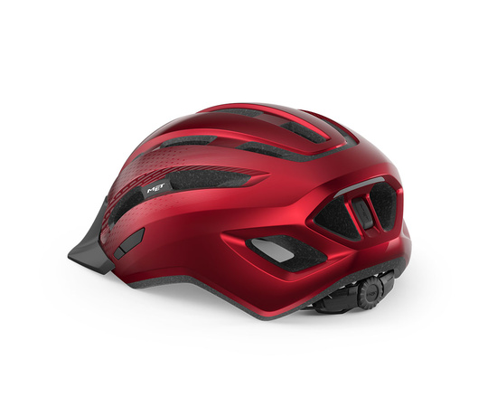 Велошлем Met Downtown (Red), Цвет: красный, Размер: 52-58, изображение 3