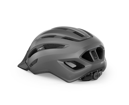 Велошлем Met Downtown (Grey), Цвет: серый, Размер: 52-58, изображение 3