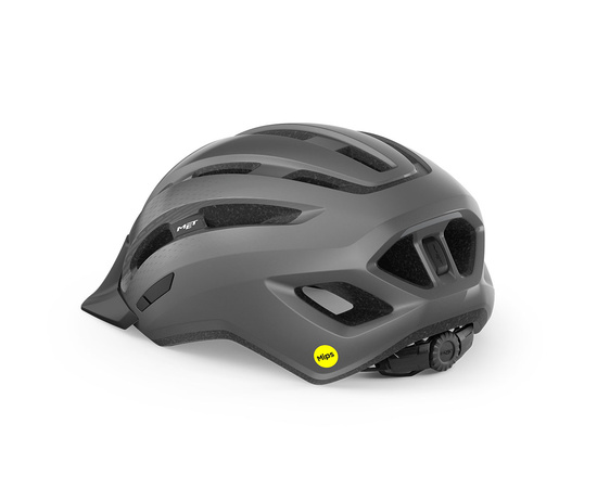 Велошлем Met Downtown MIPS (Grey), Цвет: серый, Размер: 52-58, изображение 3