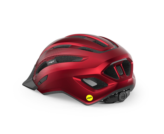 Велошлем Met Downtown MIPS (Red), Цвет: красный, Размер: 52-58, изображение 3