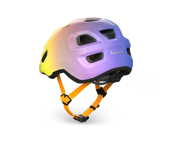 Велошлем детский Met Hooray (Multicolour), Цвет: бирюзовый, Размер: 52-55, изображение 3