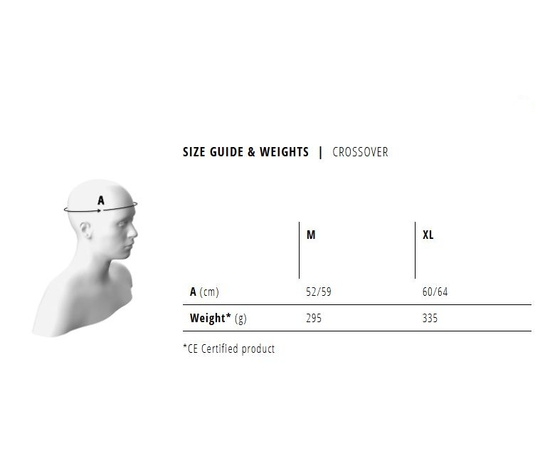 Велошлем Met Crossover (Black), Цвет: черный, Размер: 52-59, изображение 5