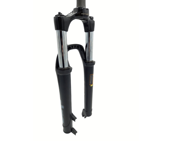 Вилка амортизационная RST DIRT RA (26"x28.6 шток 260 мм, пружинно-масляная, гидр. рег. отскока, ход 100 мм, D, матово-чёрная), изображение 3