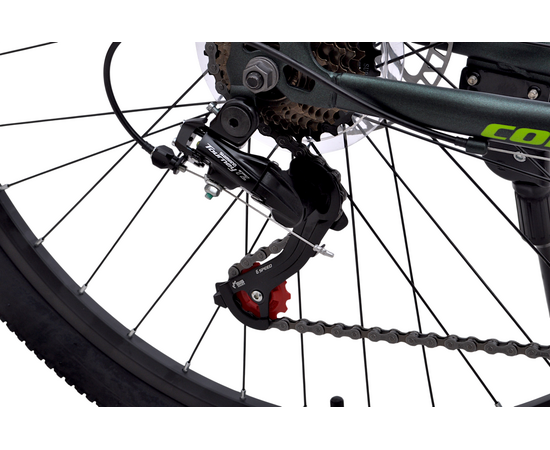 Велосипед Delta Corsa 27.5 (зелёный), Цвет: зелёный, Размер рамы: 15", изображение 7