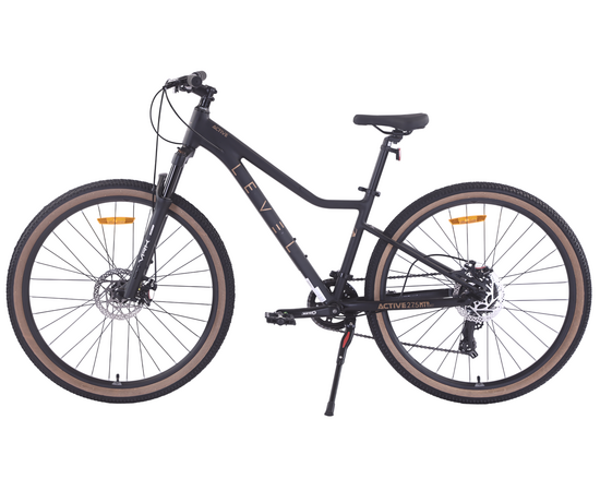 Велосипед Level Active 27.5 (чёрный матовый), Цвет: черный, Размер рамы: 17", изображение 4