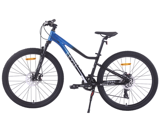 Велосипед Level Active 26 (чёрно-синий градиент), Цвет: синий, Размер рамы: 14", изображение 4
