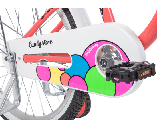 Велосипед Novatrack 20" Candy (коралловый), Цвет: красный, изображение 5