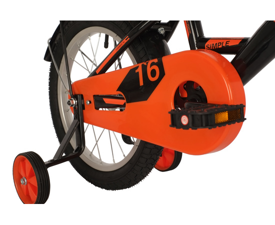 Велосипед Foxx 16" Simple (чёрный), изображение 3