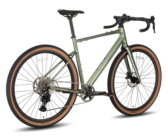 Велосипед Hagen GR Nine 700C (2026, зеленый металлик), изображение 3
