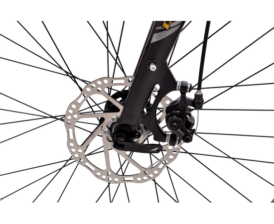 Велосипед Delta Flex Pro 24 (чёрно-золотой), Цвет: жёлтый, Размер рамы: 12", изображение 9