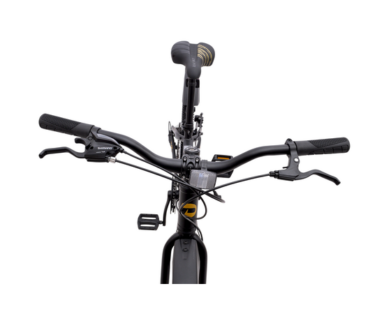 Велосипед Delta Flex Pro 24 (чёрно-золотой), Цвет: жёлтый, Размер рамы: 12", изображение 6