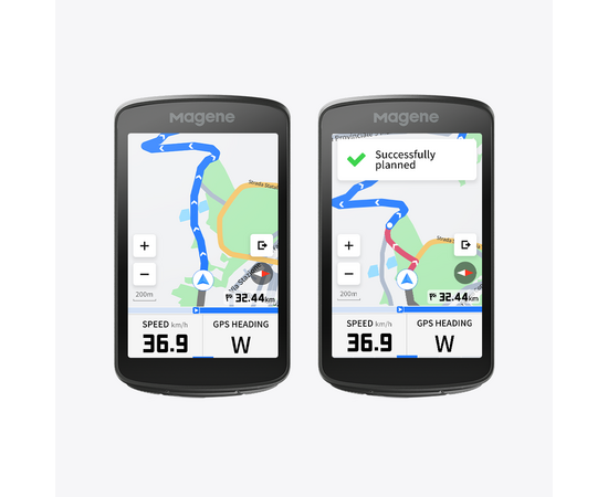 Велокомпьютер Magene C706 (с GPS, тип BI, чёрный), изображение 6