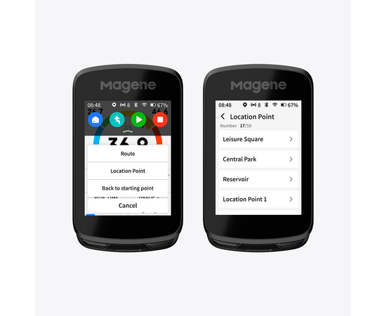 Велокомпьютер Magene C606 Pro (с GPS, тип BI, чёрный), изображение 7
