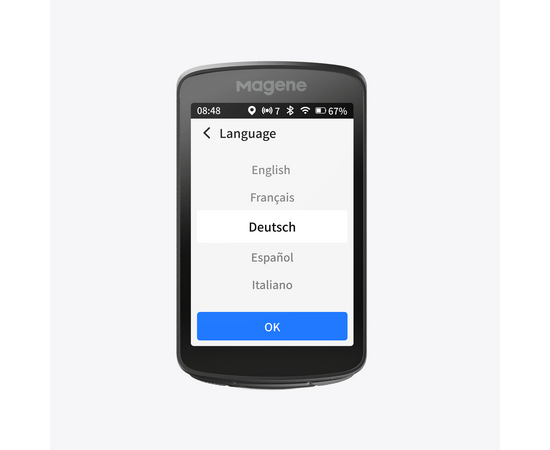 Велокомпьютер Magene C706 (с GPS, тип BI, чёрный), изображение 27