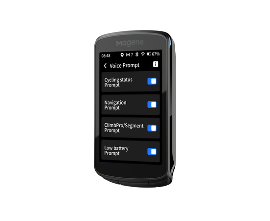 Велокомпьютер Magene C706 (с GPS, тип BI, чёрный), изображение 3