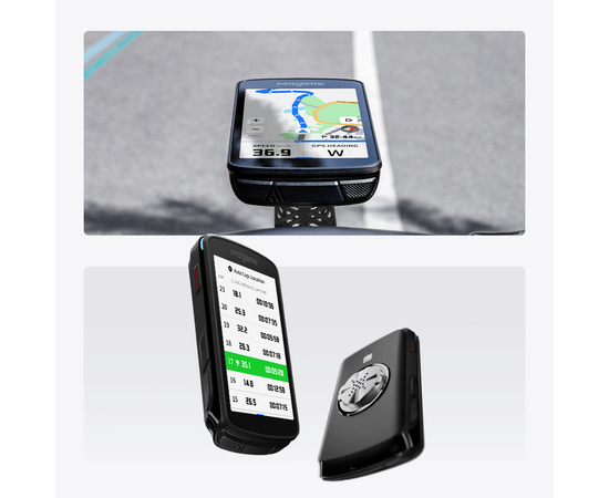 Велокомпьютер Magene C706 (с GPS, тип BI, чёрный), изображение 30