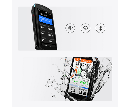 Велокомпьютер Magene C706 (с GPS, тип BI, чёрный), изображение 32