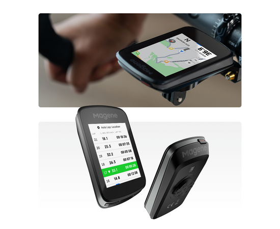 Велокомпьютер Magene C606 Pro (с GPS, тип BI, чёрный), изображение 31