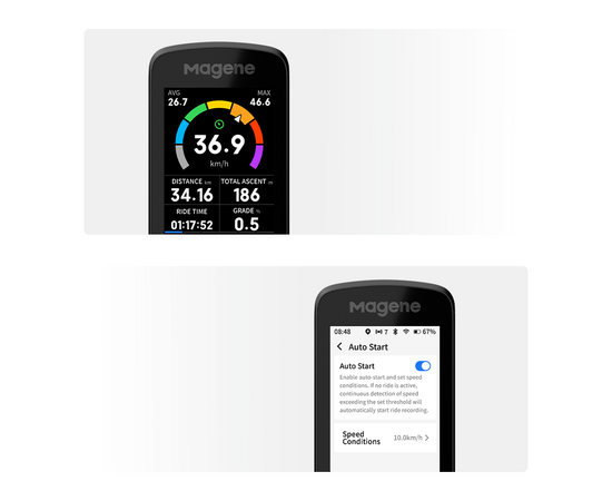 Велокомпьютер Magene C606 Pro (с GPS, тип BI, чёрный), изображение 33