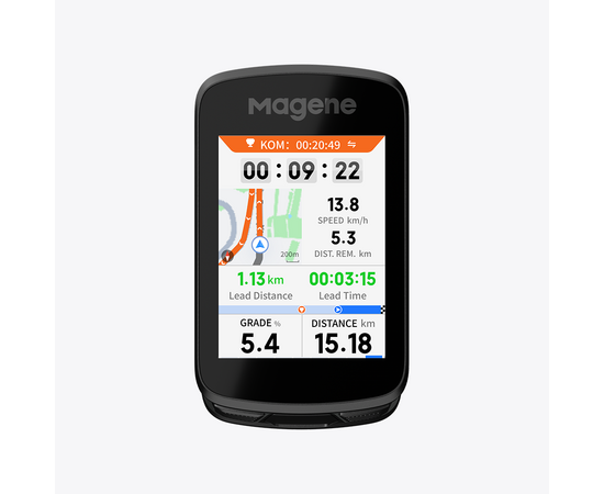 Велокомпьютер Magene C606 Pro (с GPS, тип BI, чёрный), изображение 13