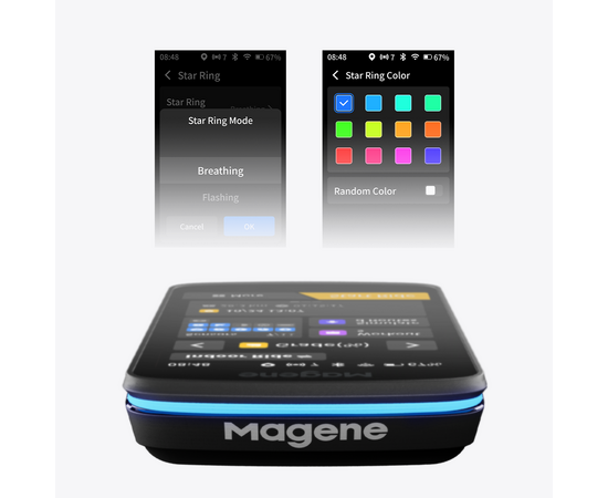 Велокомпьютер Magene C706 (с GPS, тип BI, чёрный), изображение 18