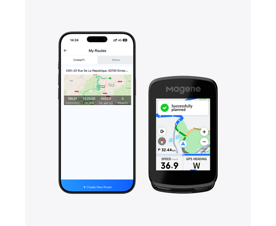 Велокомпьютер Magene C606 Pro (с GPS, тип BI, чёрный), изображение 22