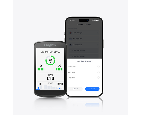 Велокомпьютер Magene C706 (с GPS, тип BI, чёрный), изображение 24
