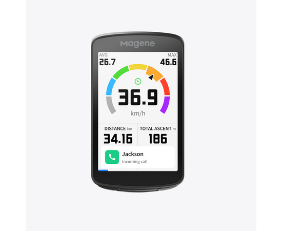 Велокомпьютер Magene C706 (с GPS, тип BI, чёрный), изображение 25