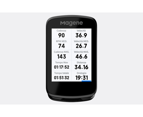 Велокомпьютер Magene C506 (с GPS, тип BI), изображение 13