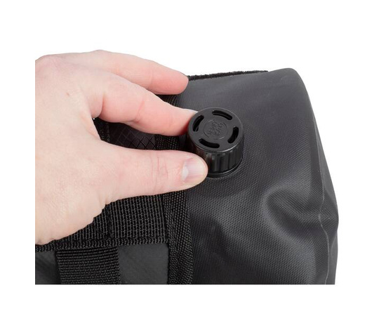 Сумка на руль M-Wave Rough Ride Front (V=10л, 230x590мм, водонепроницаемая, с доп. стяжками, чёрная), изображение 7