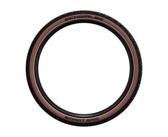 Покрышка велосипедная Schwalbe Smart Sam HS624 29"x2.25 (57-622), Performance (чёрная с коричневой боковиной + Reflex), изображение 3