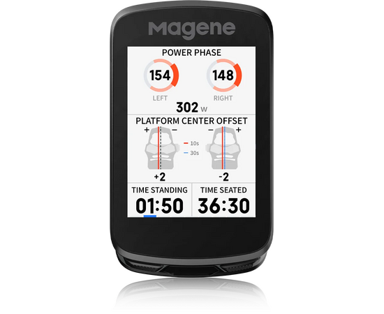 Велокомпьютер Magene C606 V2 (с GPS, тип BI, чёрный), изображение 3