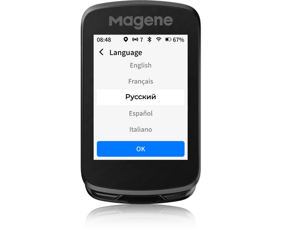 Велокомпьютер Magene C606 V2 (с GPS, тип BI, чёрный), изображение 7