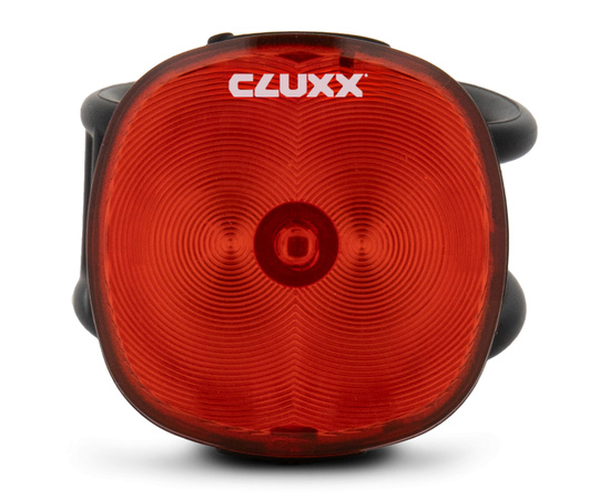 Фонарь велосипедный CLUXX Visioner 75M (чёрный/красный), изображение 3