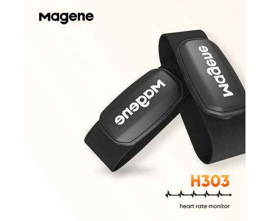 Нагрудный пульсометр Magene H303 (тип HR), изображение 3