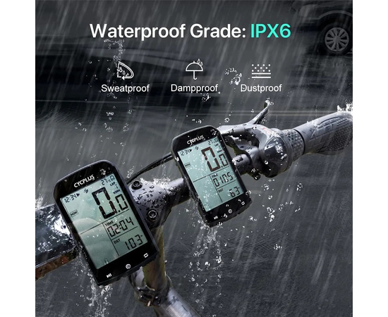 Беспроводной GPS велокомпьютер Cycplus M1 (16 функций), изображение 8