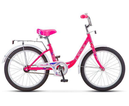 Детский велосипед Stels Pilot 200 Lady 20" (розовый), Цвет: розовый, Размер рамы: 12"