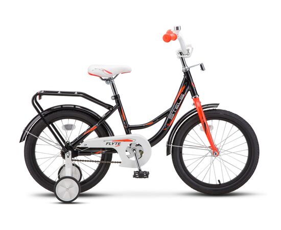 Велосипед детский Stels Flyte 16" (чёрный/красный), Цвет: Красный, Размер рамы: 11"