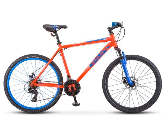 Велосипед Stels Navigator 500 MD 26" (красный/синий), Цвет: Красный, Размер рамы: 20"