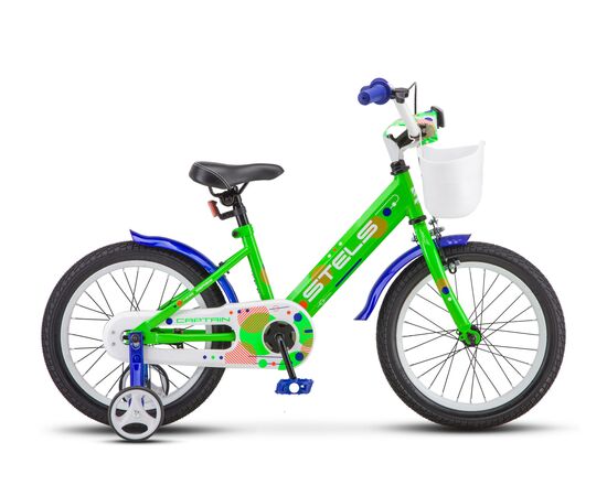 Детский велосипед Stels Captain 16" (мятный), Цвет: салатовый, Размер рамы: 9,5"