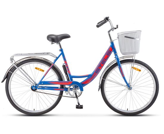 Велосипед Stels Navigator 245 26" (синий/красный), Цвет: синий, Размер рамы: 19"