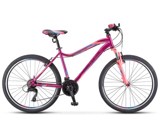 Велосипед Stels Miss 5000 V 26" (фиолетовый/розовый), Цвет: фиолетовый, Размер рамы: 18"