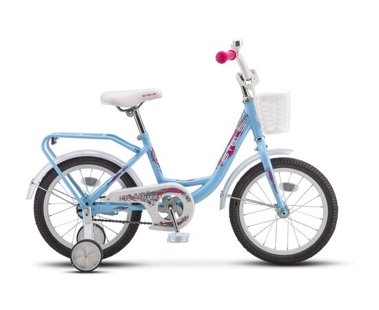 Велосипед детский Stels Flyte Lady 16" (голубой), Цвет: Голубой, Размер рамы: 11"