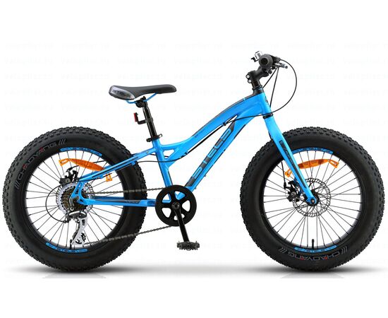 Детский велосипед Stels Pilot 280 MD 20" (синий), Цвет: голубой, Размер рамы: 11"